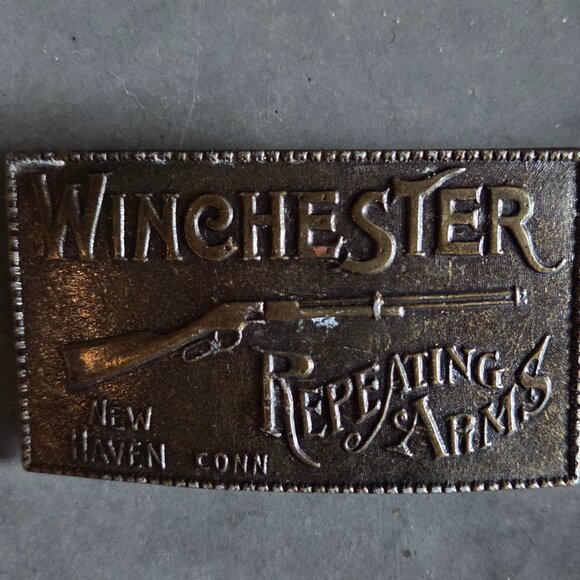 Vintage Winchester Leather Belt - 37-41" - Picture 1 of 3